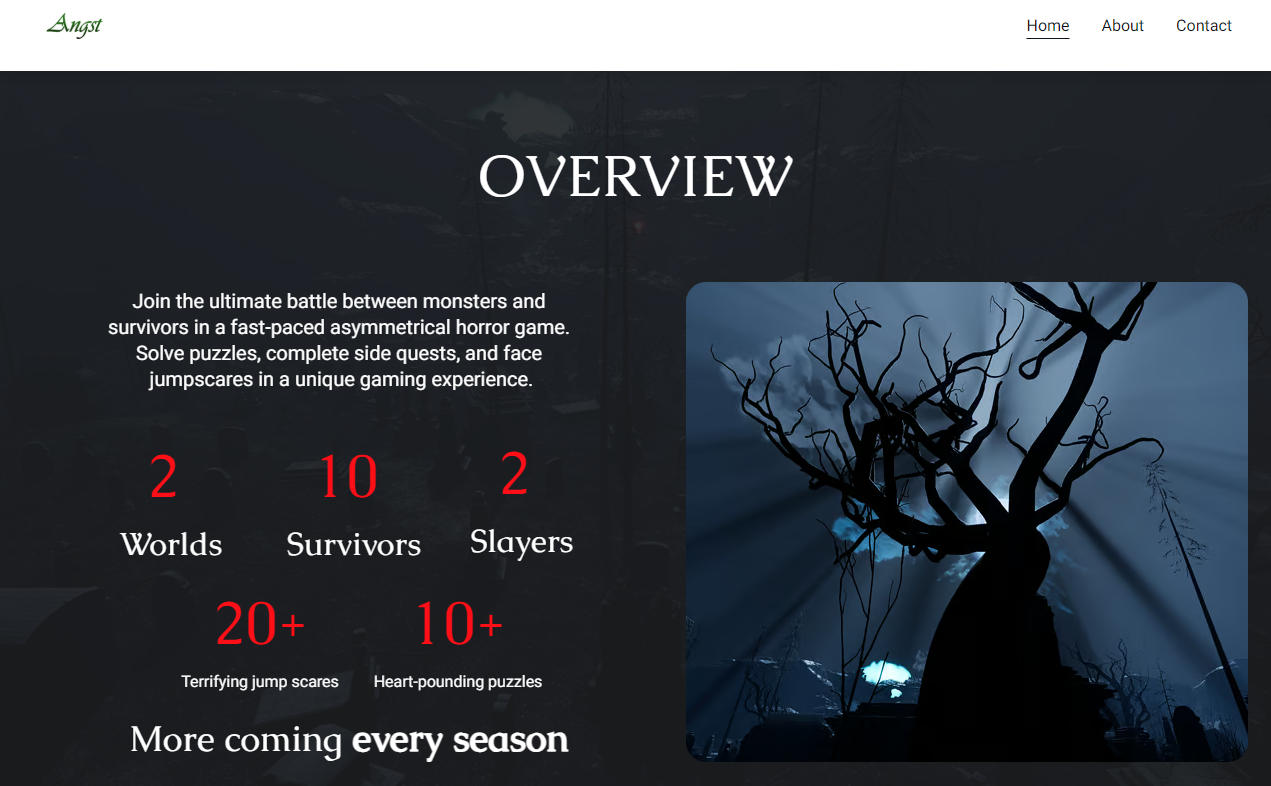 Websites Angst