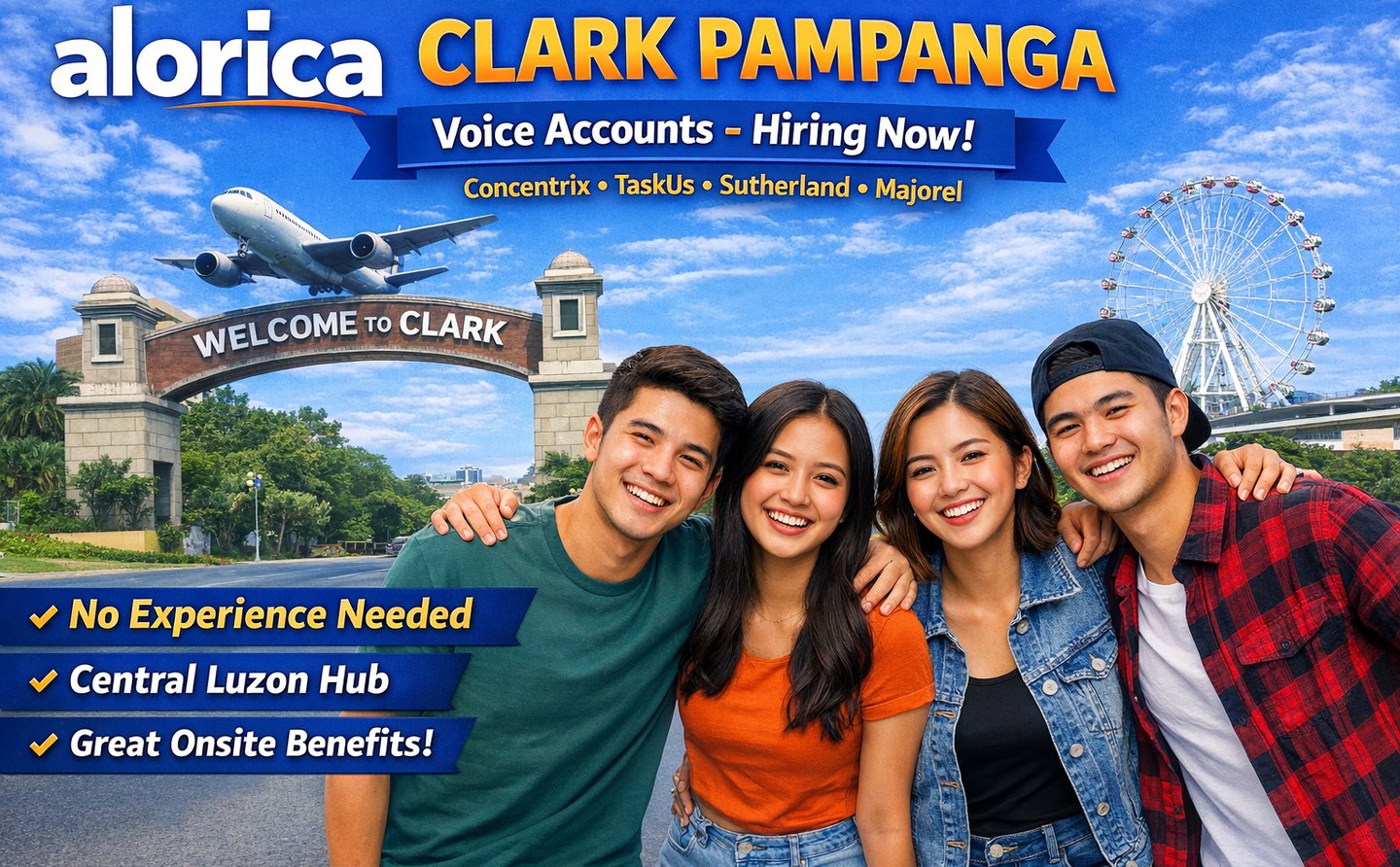Alorica Clark Pampanga Angeles Subic Zambales WFH Work From Home