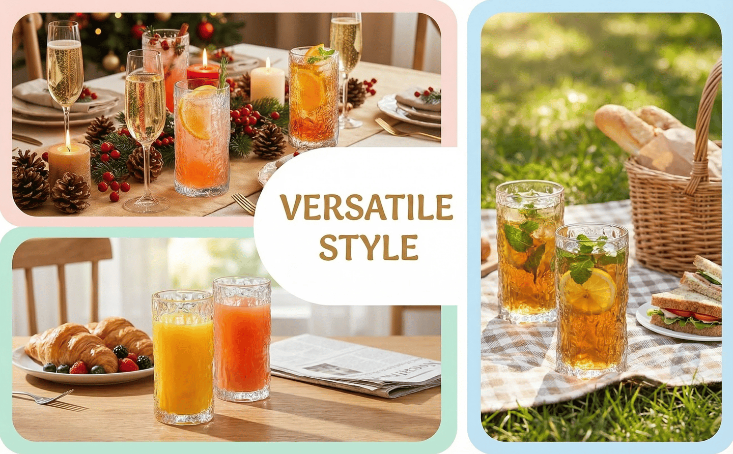 Iced Beverage Glass wholesale in China