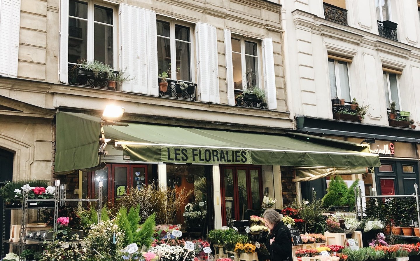 love Paris flower 