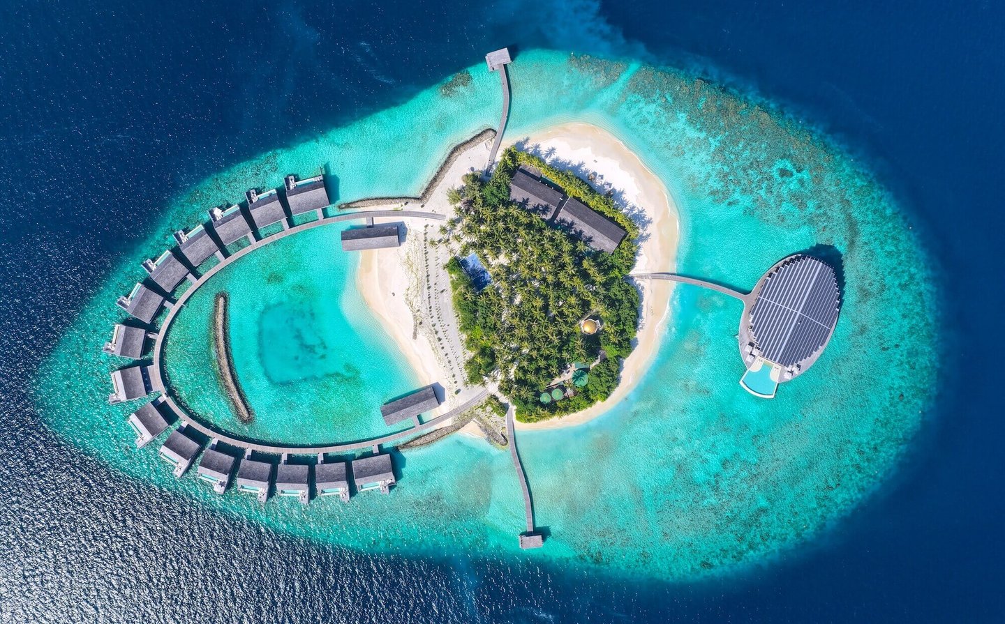 kudadoo maldives arial island view