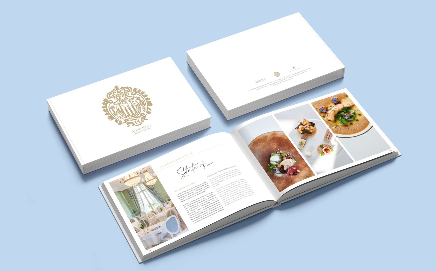 Mock-up des 1793 Magazin vom Grand Hotel Heiligendamm