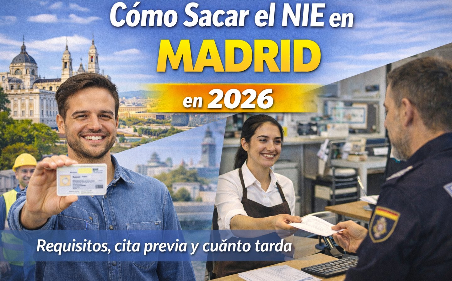 Cómo sacar el NIE en Madrid en 2026 requisitos, cita previa y cuánto tarda