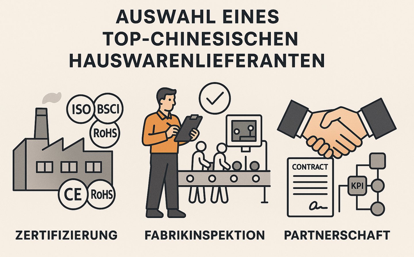 Zulassung, Prüfung, Partnerschaft simple compose_