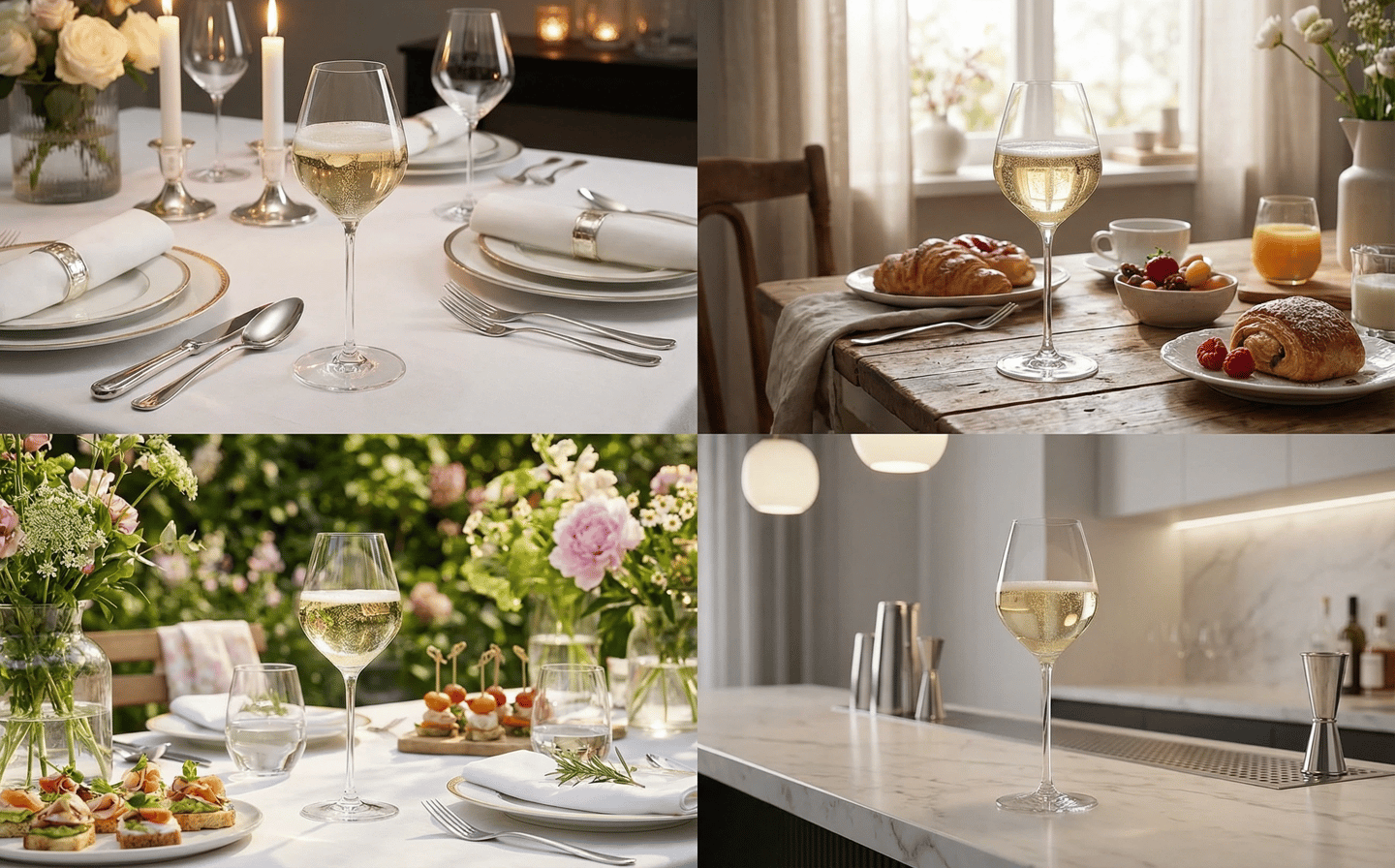 Champagne Tulip Glass wholesale in China