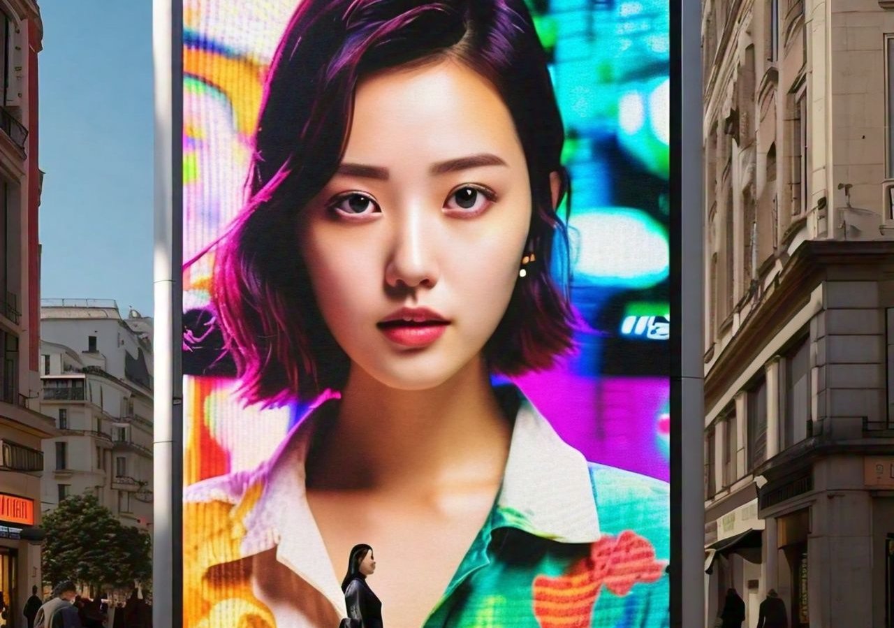 outdoor advertising led display screen