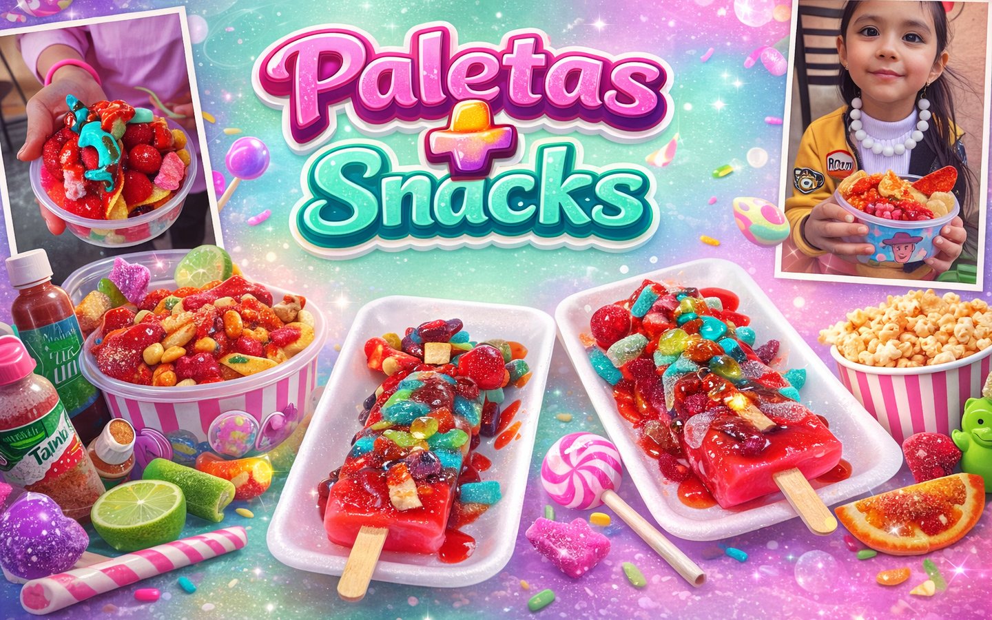 paletas y snacks