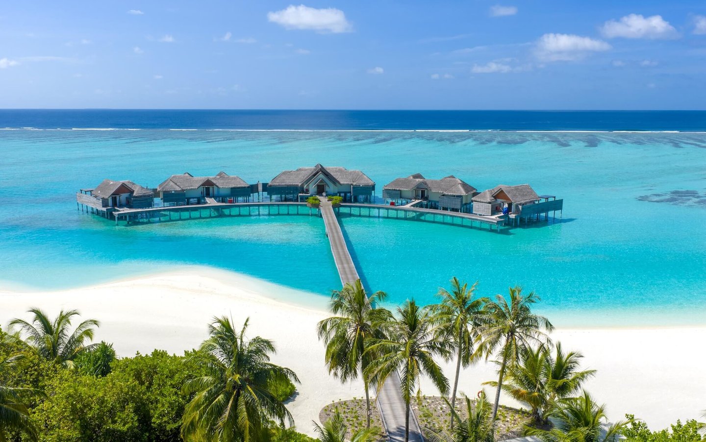 Niyama Maldives crescent overwater villas