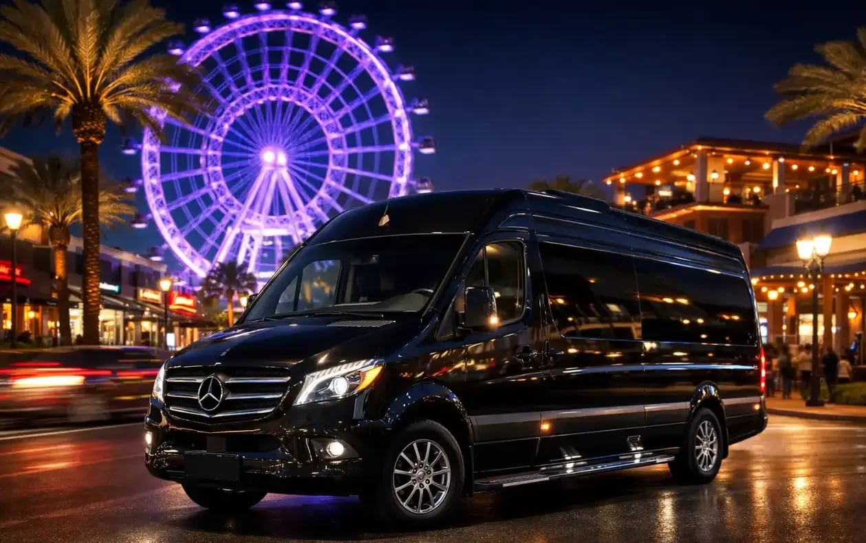 luxury airport transfer chauffeur service toronto Luxury Mercedes Sprinter van