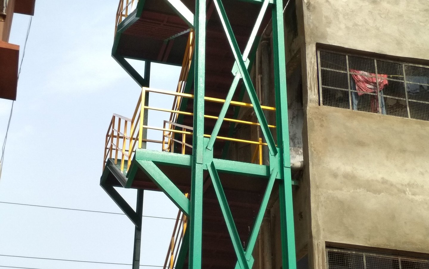 Fire Escape Stair 