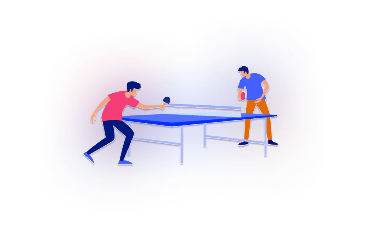 découvrir le ping pong au club de Dinan à partir de 4ans