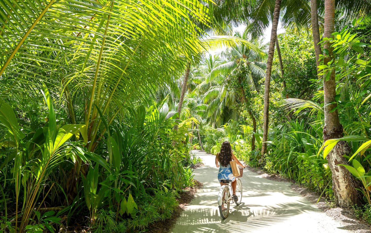 Niyama Maldives island bike