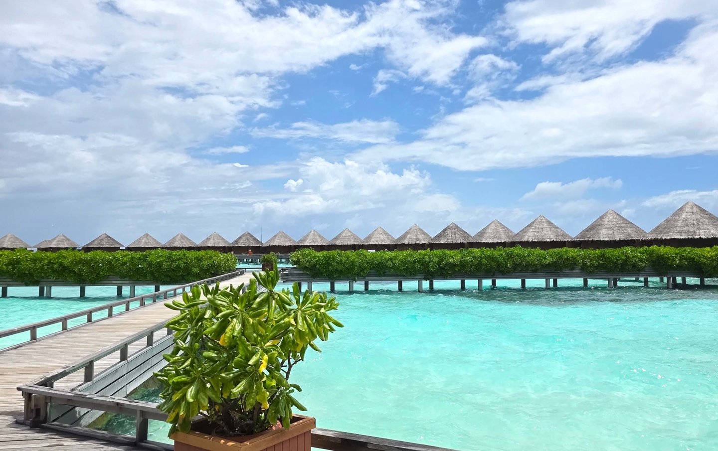 Baros Maldives overwater villas