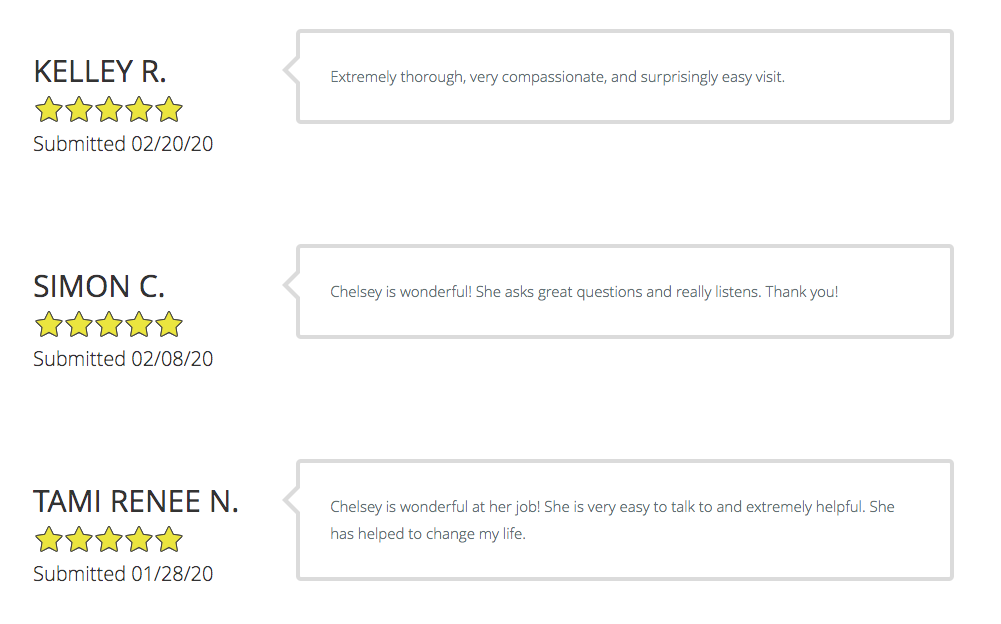 Website Reviews