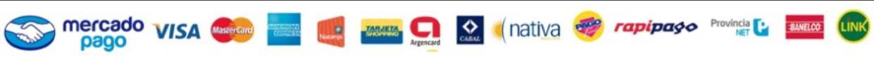 Medios de pago - tarjetas - mercado pago