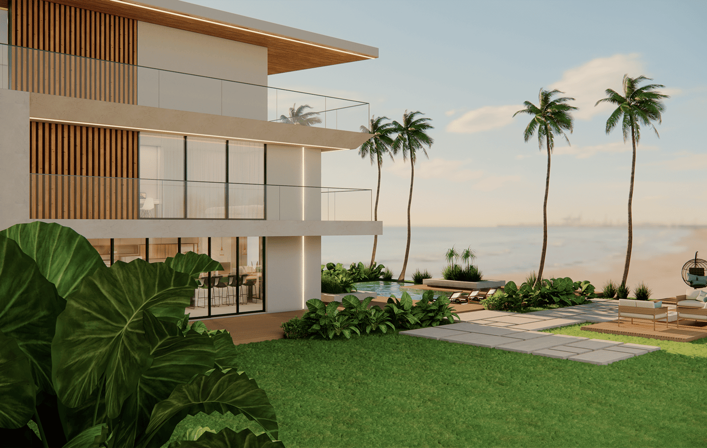 Casa com vista para o mar
