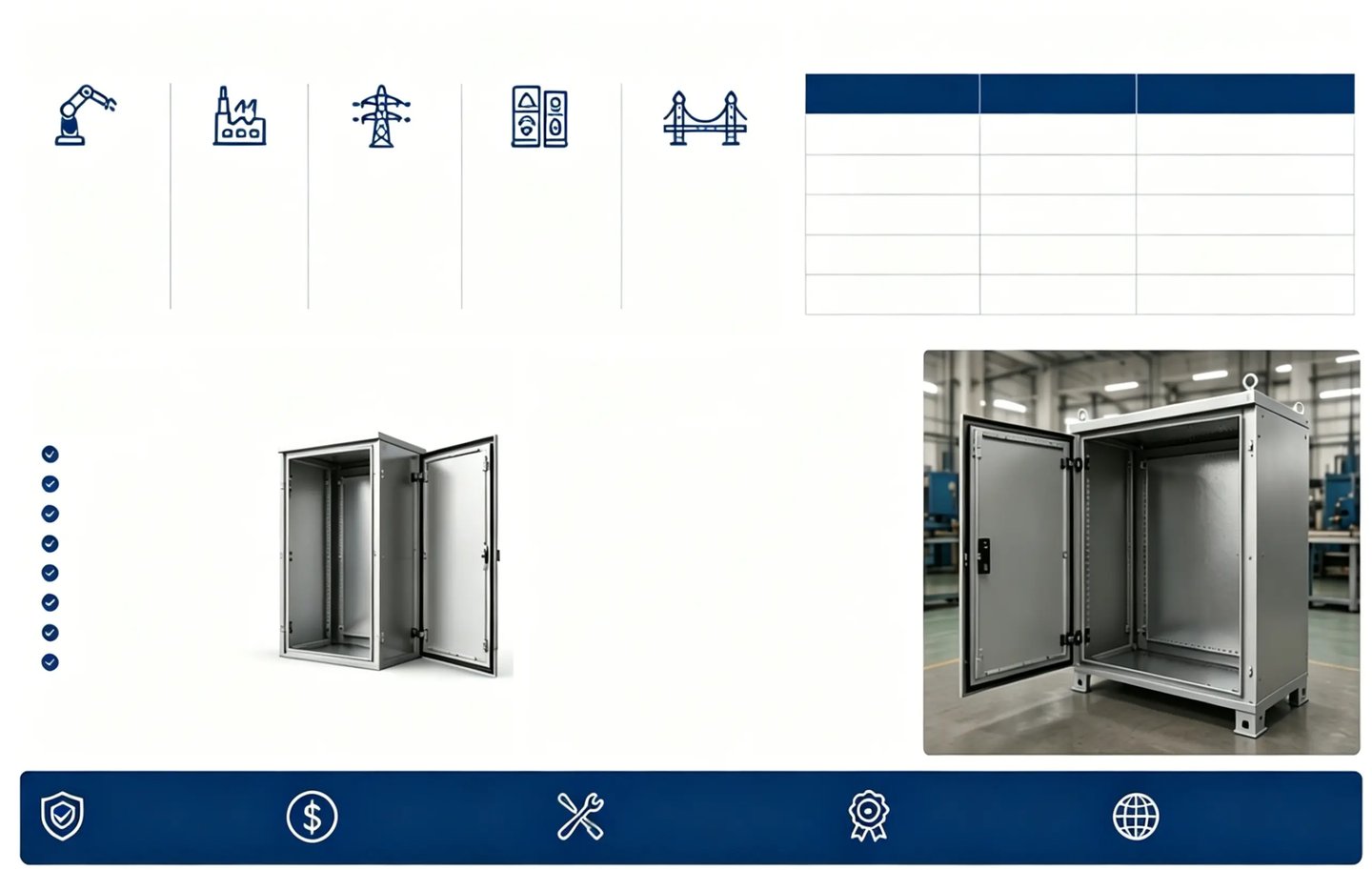 mild steel enclosure Custom Fabrication Options