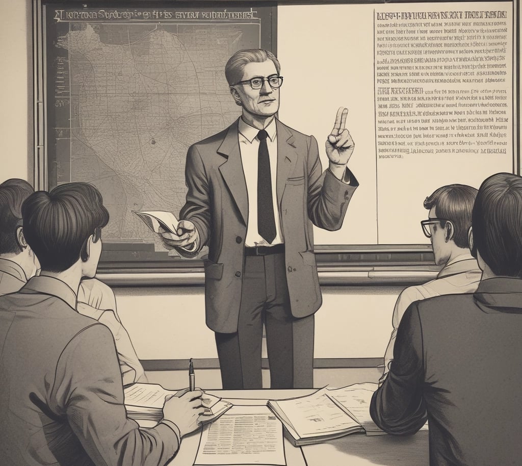 A cozy desk with an open notebook, pen, and a steaming cup of tea inviting thoughtful correspondence.