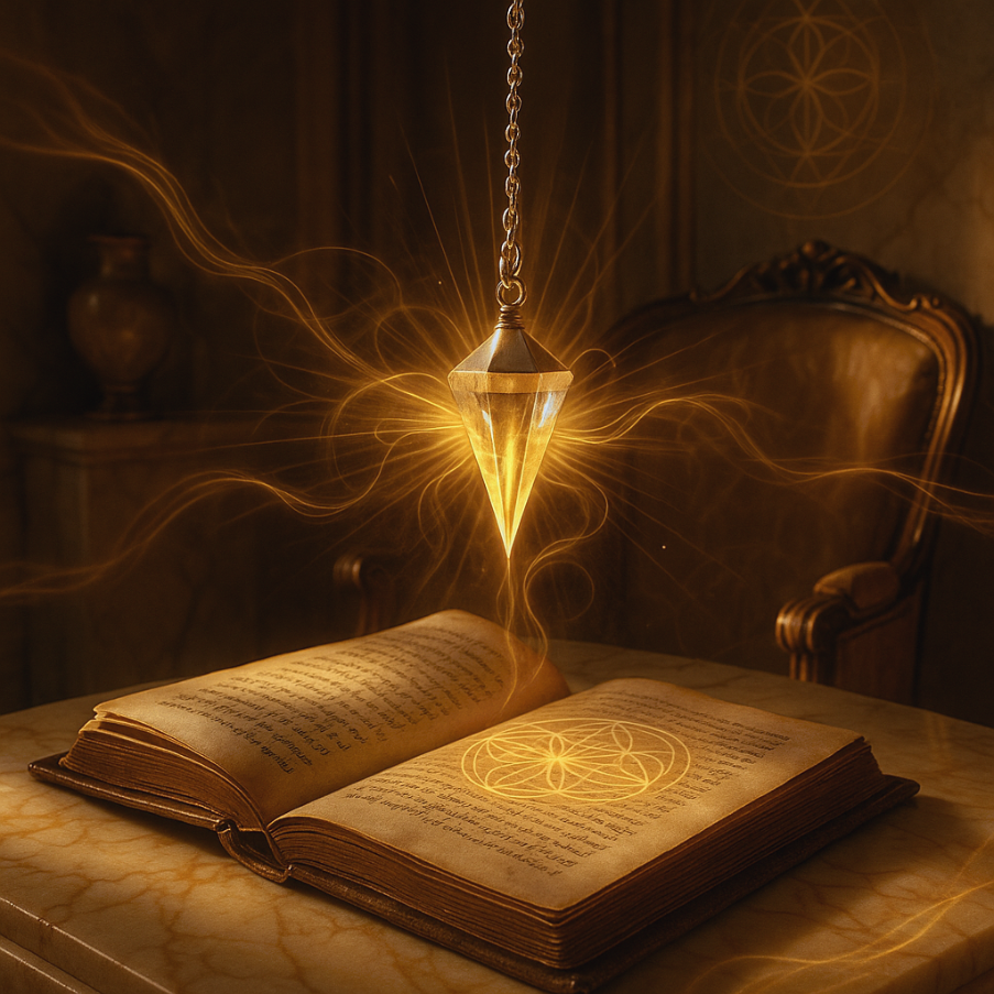 a book opened to reveal a glowing crystal crystal crystal