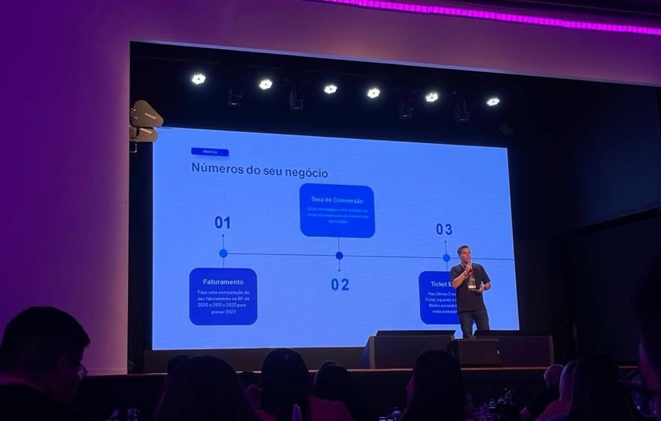 Douglas Silva Palestrando no Bagy Day pela Vindi