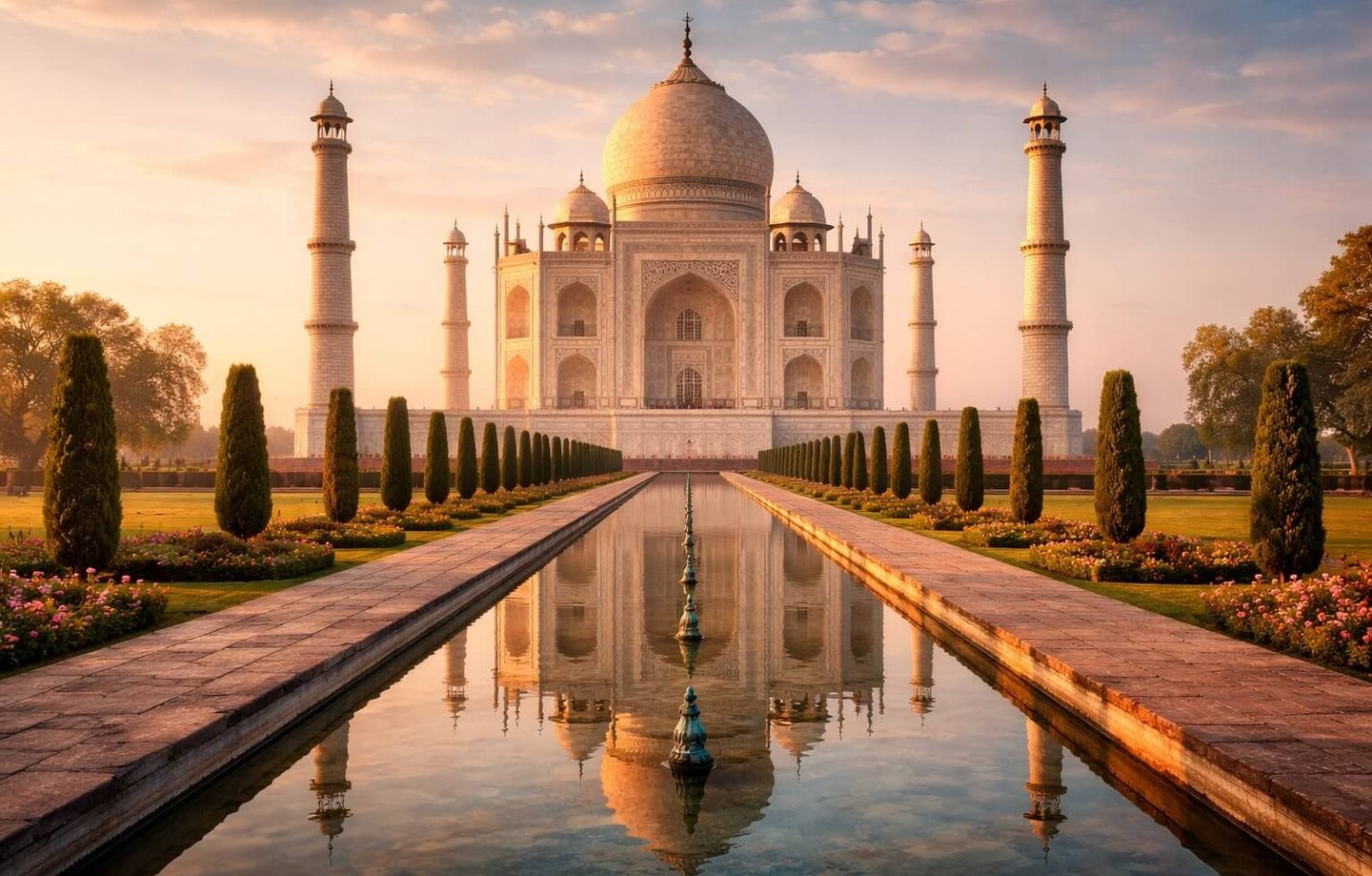 From Seven Wonders of The World - The Romantic charm of the Taj Mahal