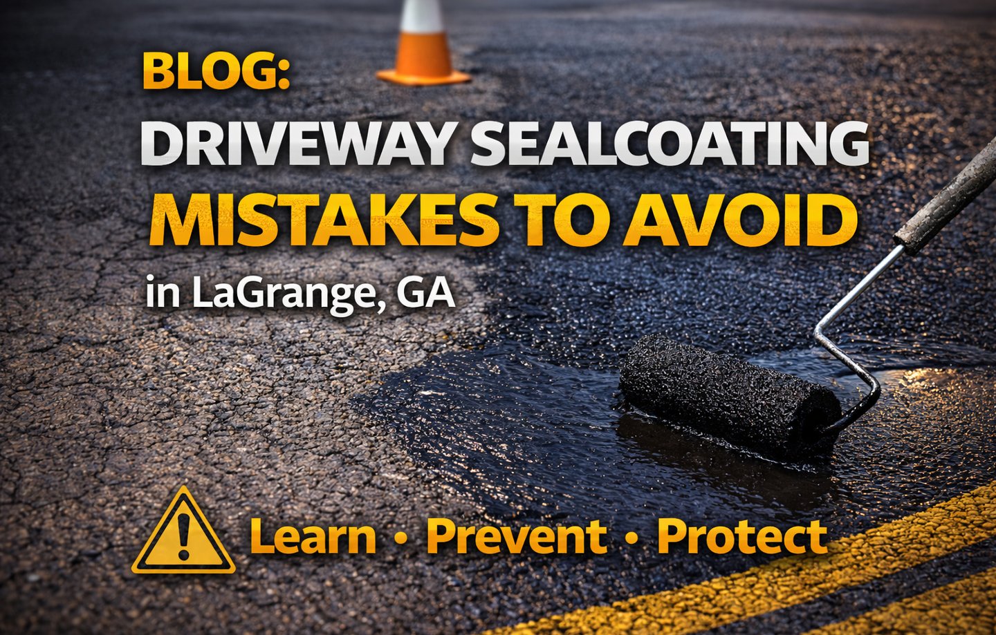 Driveway Sealcoating Mistakes to Avoid in LaGrange, GA – Protect Your Asphalt the Right Way