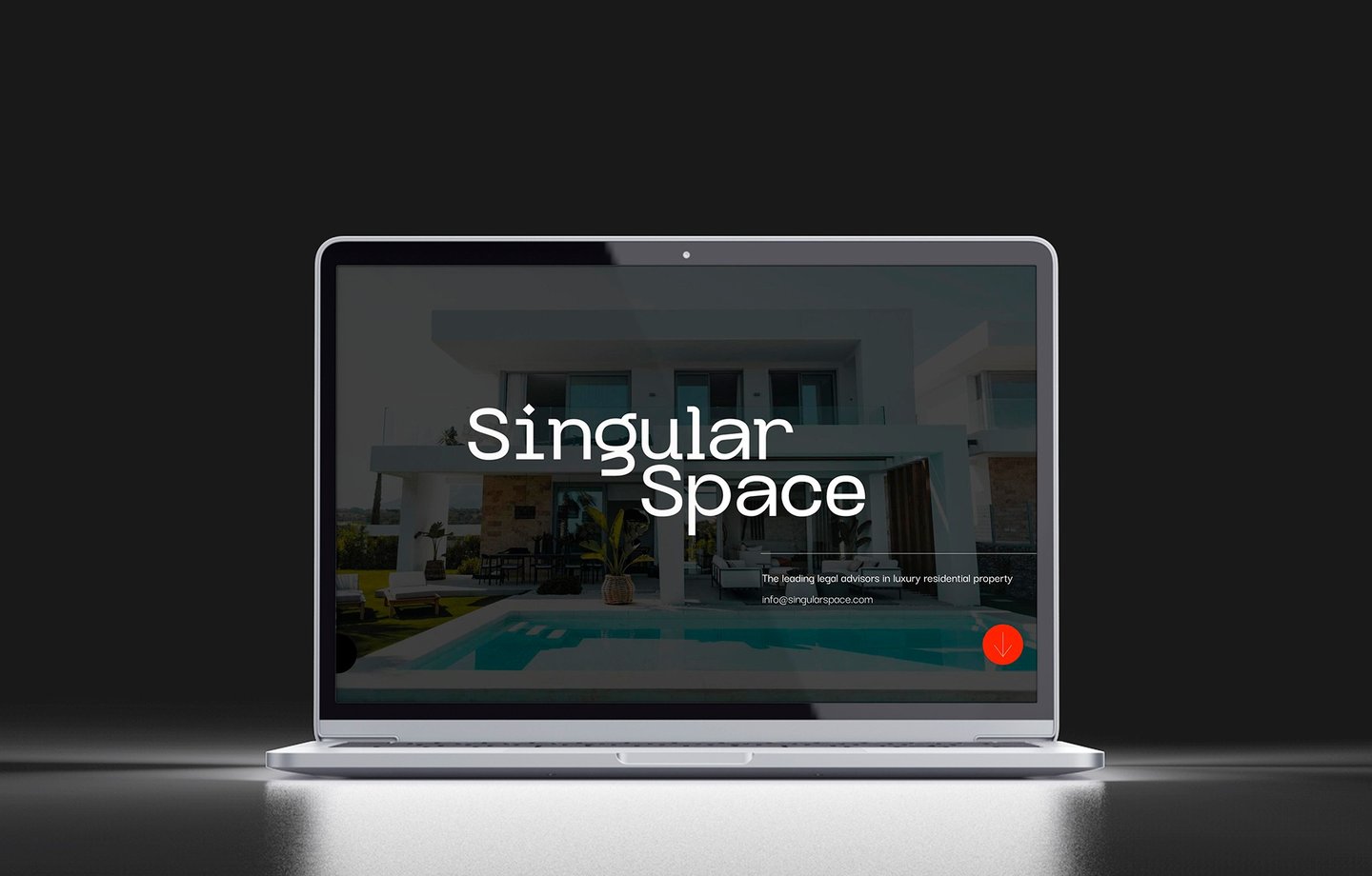 diseño web Singular Space