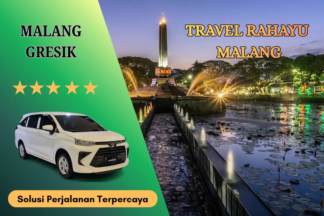 Layanan executive rute Malang Gresik dengan mobil Avanza terbaru dari Travel Rahayu Malang