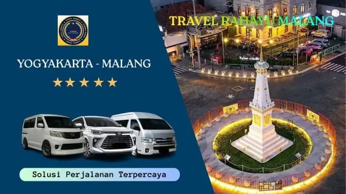 Travel Yogyakarta ke Malang dari Travel Rahayu Malang dengan mobil Hiace, Avanza & Luxio, putih