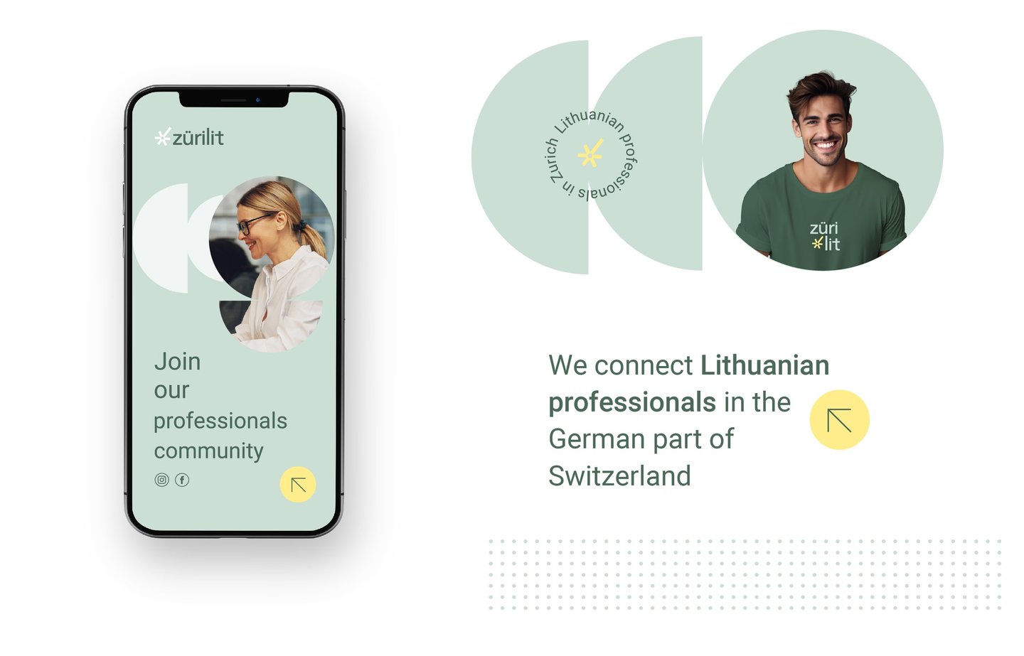 Visuell identitets eksempel – Zurilit: merkevarebygging tilpasset mobile skjermer