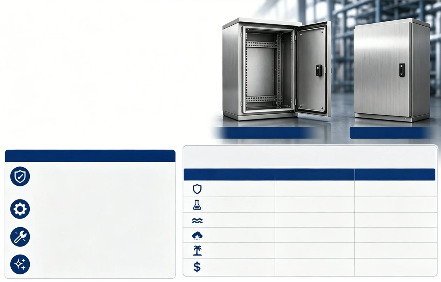 Stainless Steel 304 vs 316 Enclosures