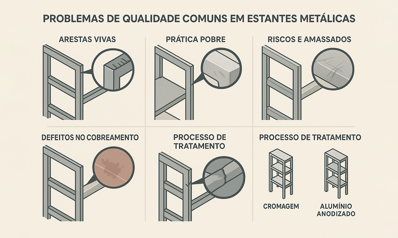Qualidade em Armazenagem Metálica simple compose