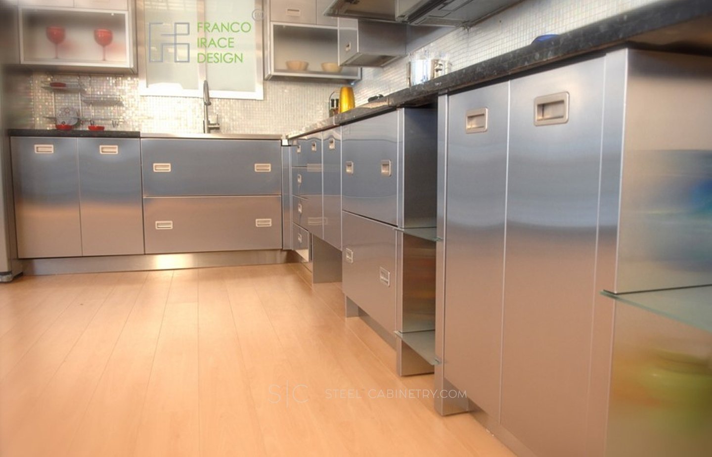beautiful kitchen cabinets by steelcabinetry.com