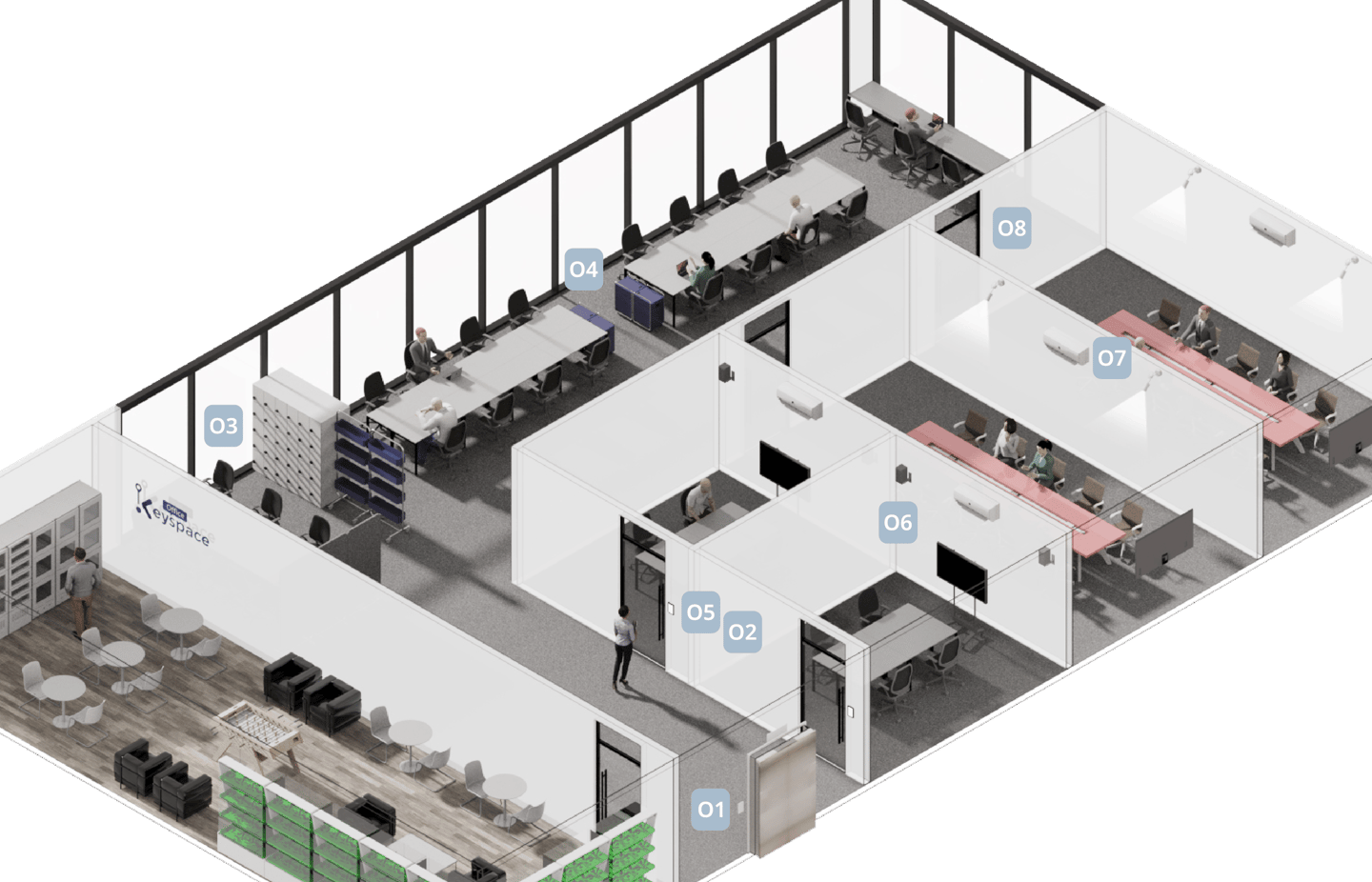 Keyspace Smart office technology อัพเกรดต่อเนื่อง เพื่อสำนักงานโดยเฉพาะ