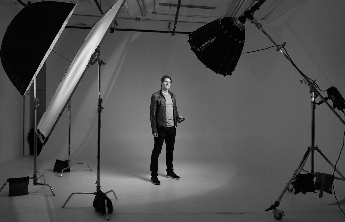 Photographer's self portrait of and by Paul Juniper.