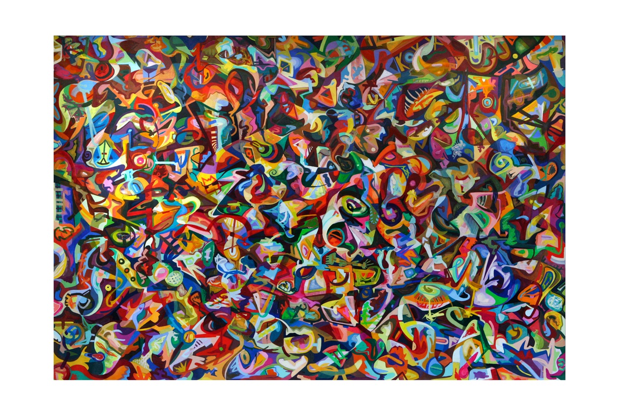 Untitled, oil on canvas, 170x230cm