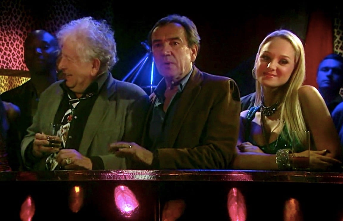 Nicky Ladanowski, Robert Lindsay and Keith Barron in BBC Sitcom My Family