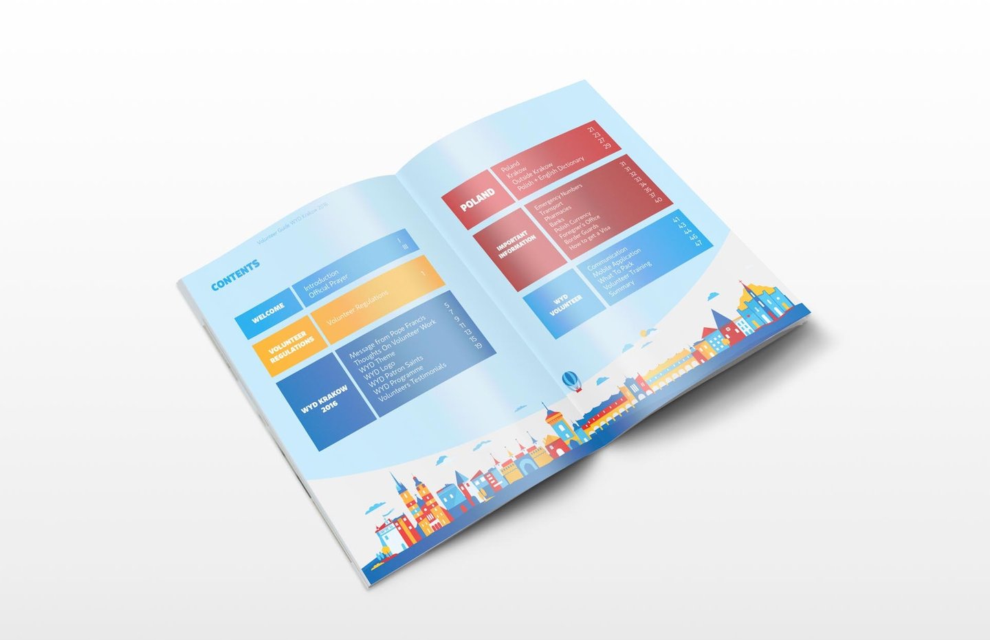 Volunteer Layout Design