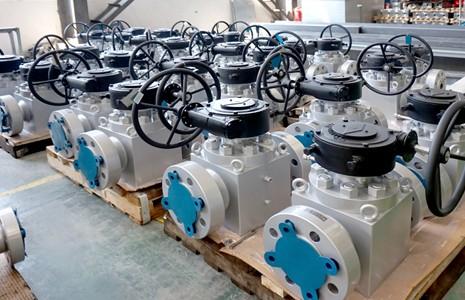 TEV Top Entry Trunnion Mounted Ball Valve Manufacturer in China