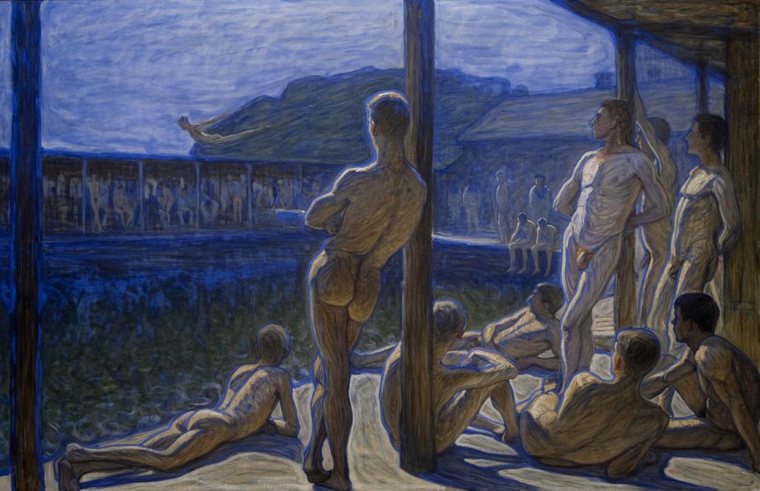 Eugène Jansson, The Navy Bathhouse (1907)