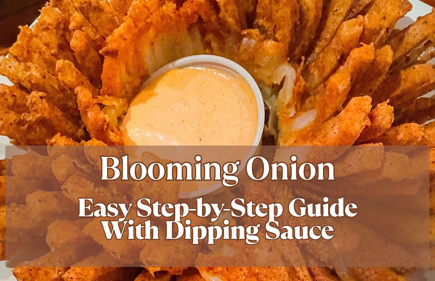 fried blooming onion