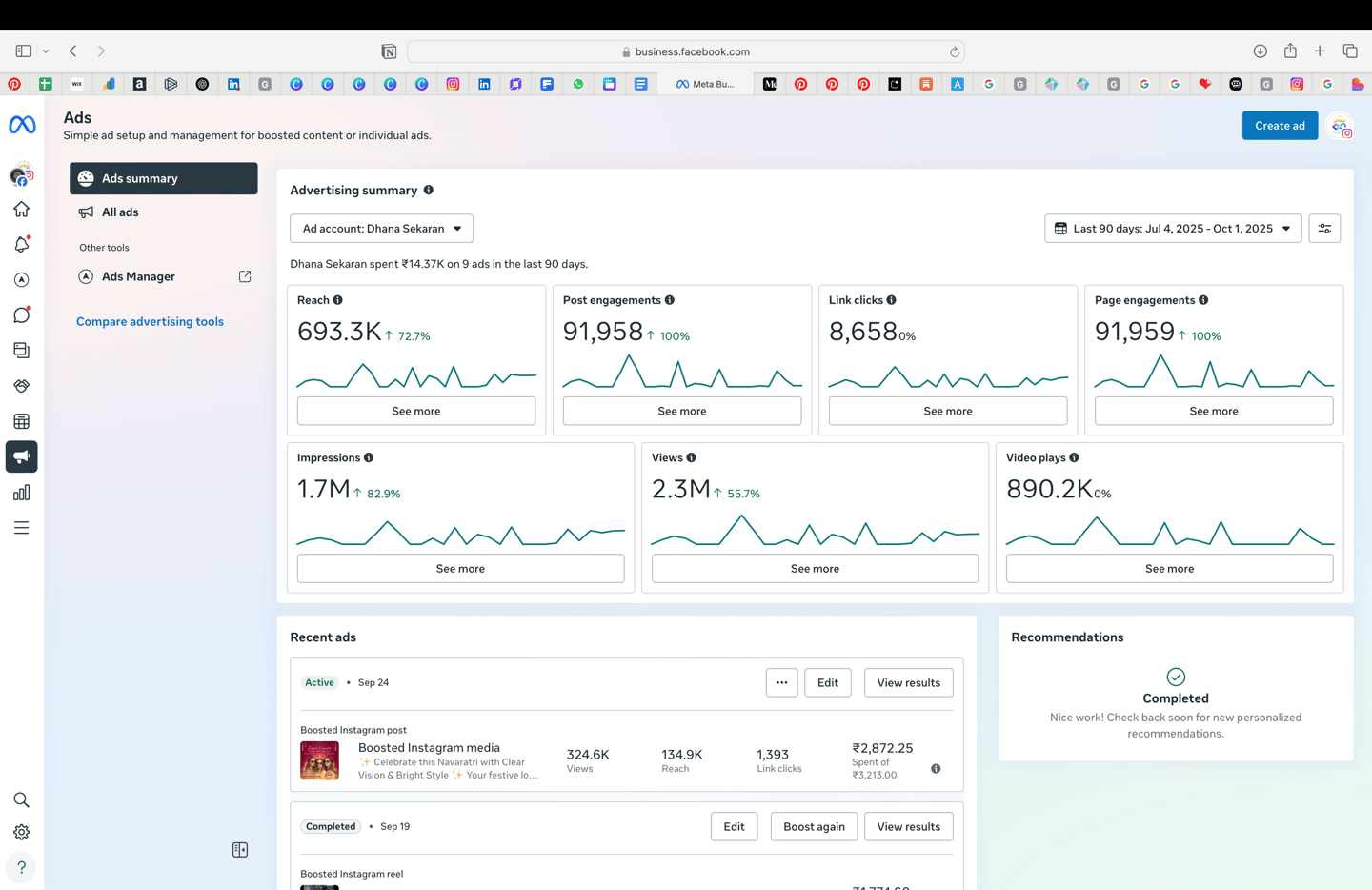 Meta ad specialsit in Mumbai ( Dhana Seakran -Digital With Dhana )