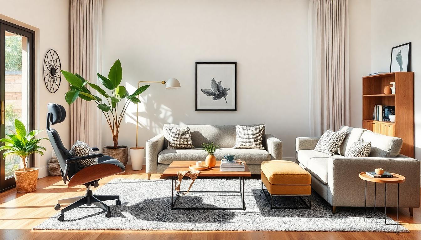 a nice living room