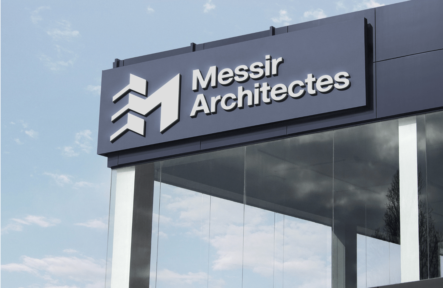 logo moderne d'architecte