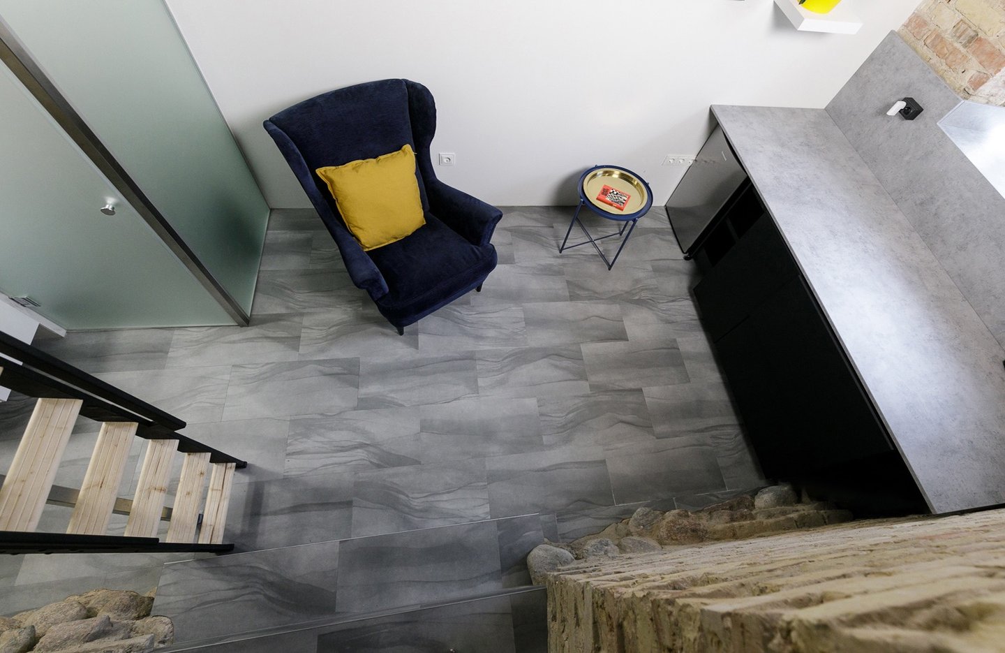 vinilines grindys ant šildomu grindu