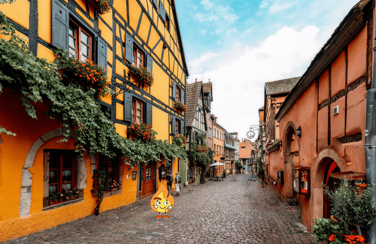 Maxima flamme de MaxThomasBois se promène dans les rues d'Ardennes