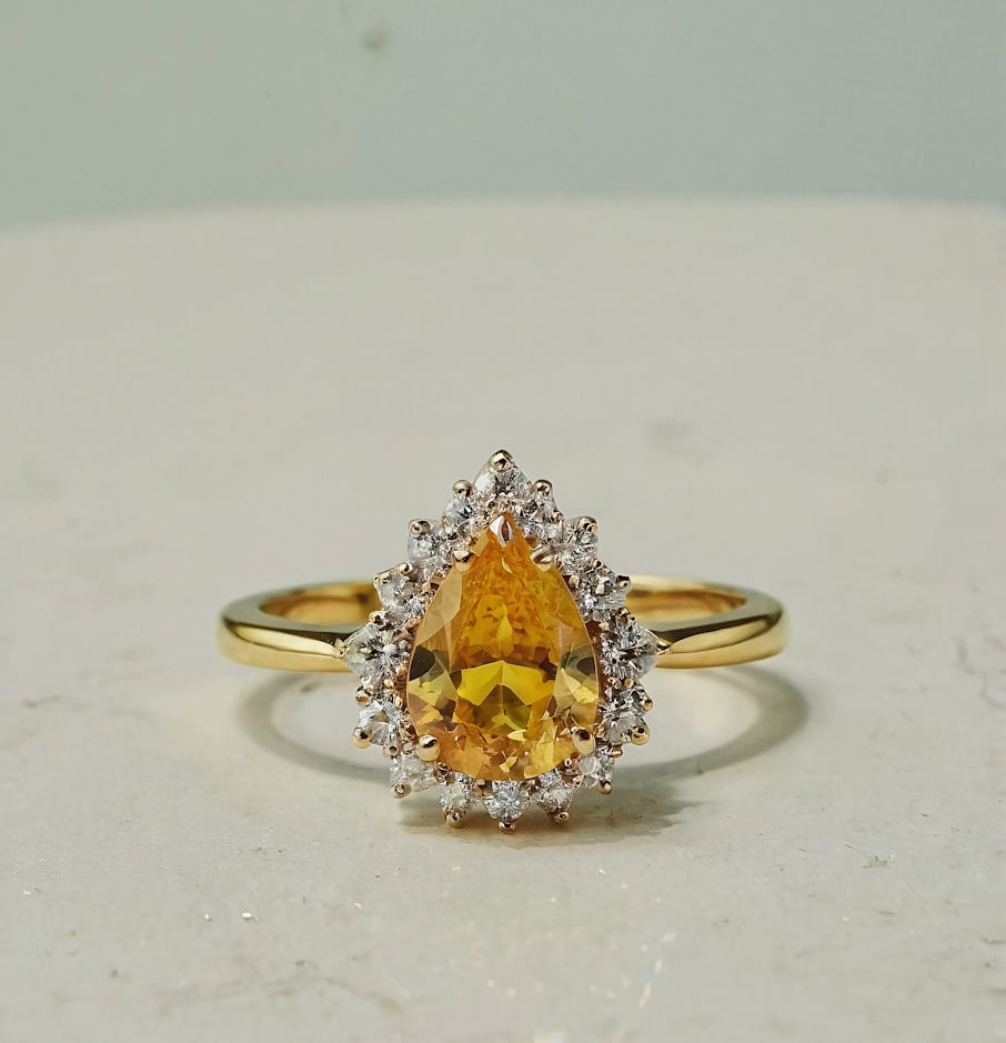 bague en pierre fine naturelle