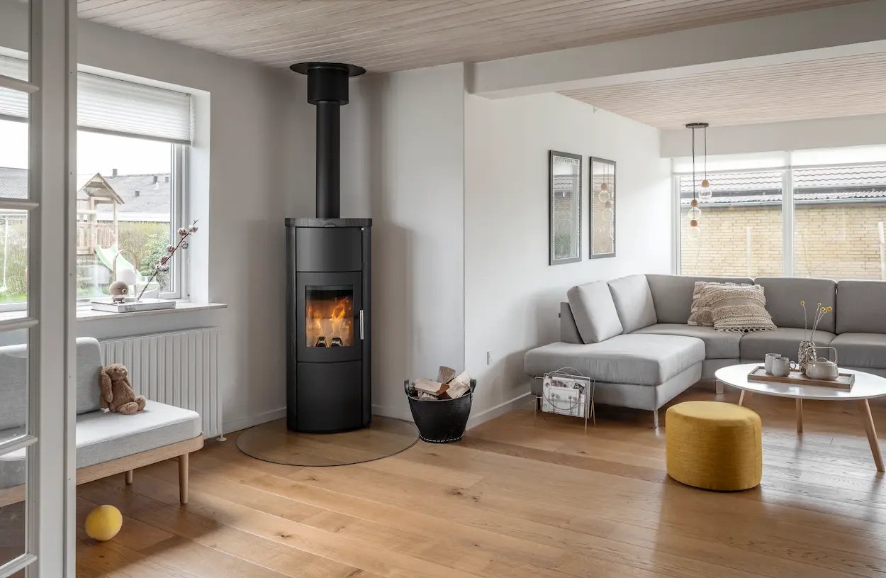 poêle à bois accumulation d'énergie