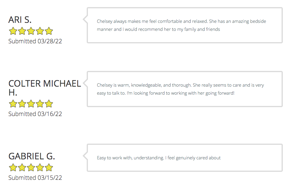 Website Reviews