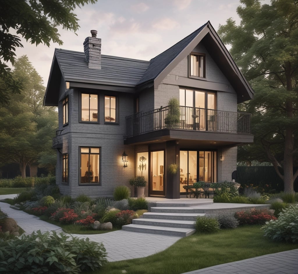 Bright living room with modern inventory